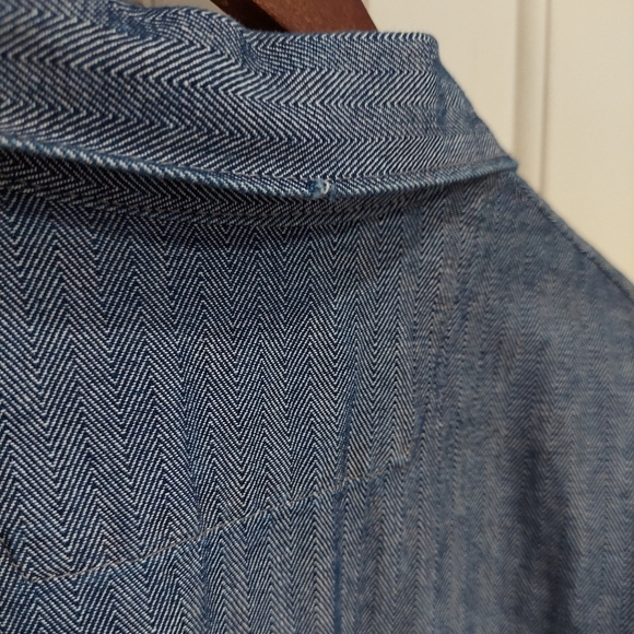 Dickies Fisher Stripe Cotton Coveralls Workwear Utility - Picture 11 of 15